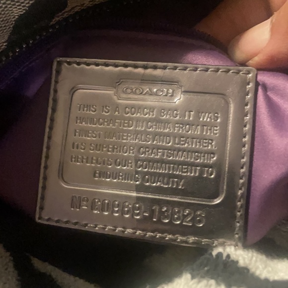 Coach Signature Satchel and Wristlet Set - Picture 8 of 13